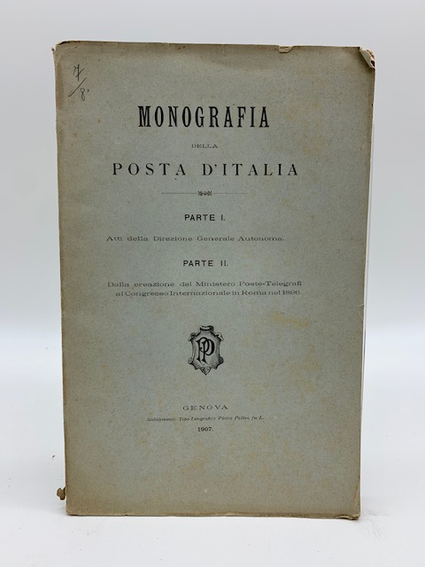 Monografia della posta d'Italia